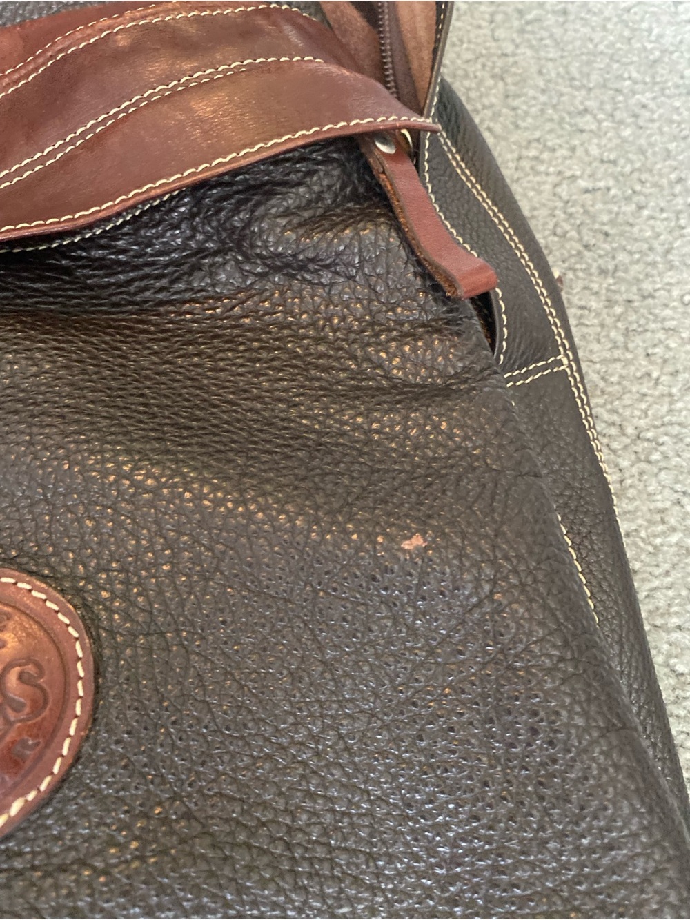 Vintage Roots Leather Backpack - Picture 6 of 9